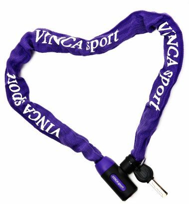 Замок для велосипеда цепной с ключом Vinca Sport 101.759 (6 x1000 mm) - 2