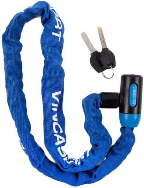 Замок для велосипеда цепной с ключом Vinca Sport 101.759 (6 x1000 mm) - 5