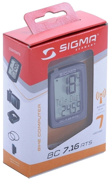 Велокомпьютер SIGMA BC 7.16 ATS - 4