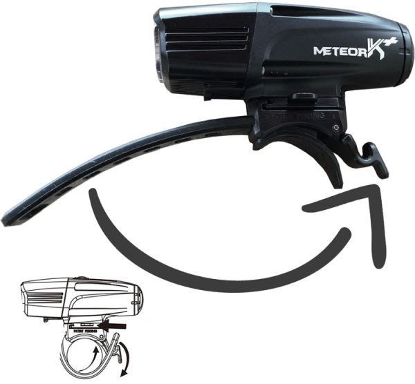 Фонарь передний Moon Meteor K-Plus 350 - 3
