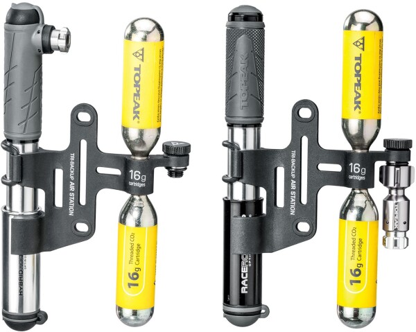 Держатель Topeak Tri-BackUp Air Station mini pump & CO2 inflator mount - 2