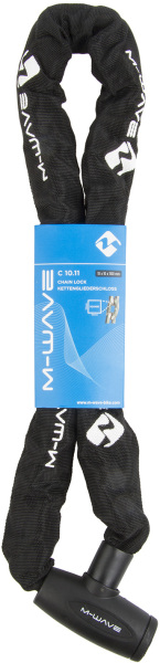 Велозамок цепной с ключом M-Wave 10 х 1100 мм. - 2