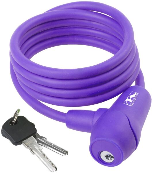 Велозамок тросовый с ключом M-Wave 8х1500 - 3