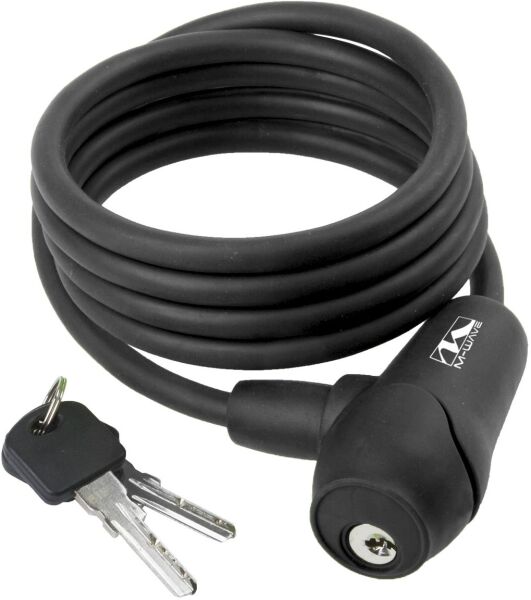 Велозамок тросовый с ключом M-Wave 8х1500 - 5