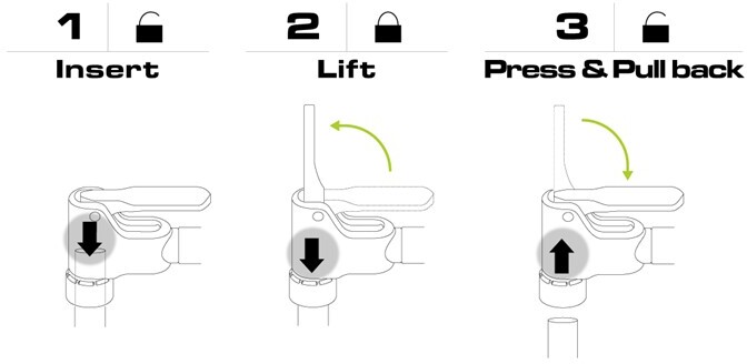 Насос напольный Birzman The Pump Flick-It II - 4