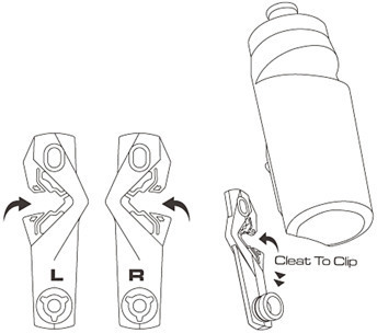 Фляга Birzman Bottle Cleat - 4