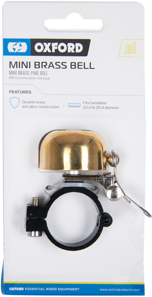 Звонок Oxford Mini Ping Brass - 5