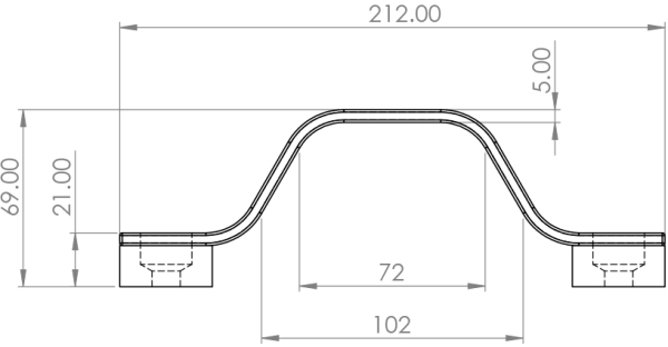 Крепеж велозамка Oxford Anchor 14 Ground & Wall Anchor kit - 3