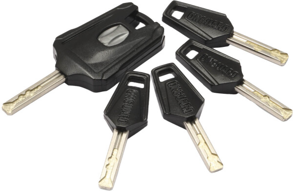 Велозамок цепной с ключом OnGuard Mastiff X 8019LX (180 см x 10 мм) - 2