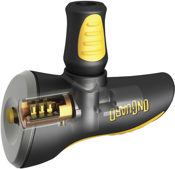 Велозамок тросовый с ключом OnGuard Rottweiler 8025 (180 см x 25 мм) - 4