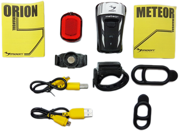 Комплект фонарей Moon Meteor 400 и Orion - 2