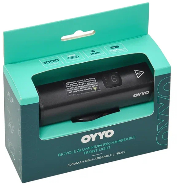 Фонарь передний OYYO LF50, 1000 Lm. - 4