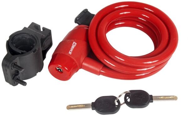 Велозамок тросовый с ключом 4Bike T503, 10x1500 мм. - 2