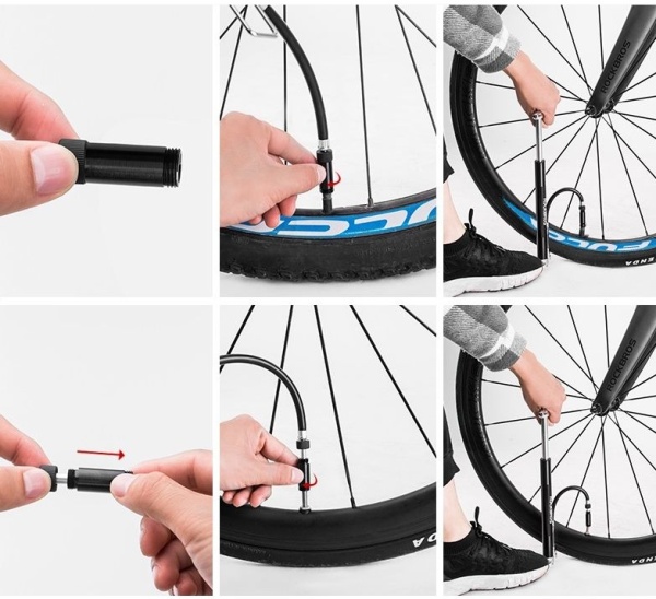 Насос ручной Rockbros JG-004AS - 3