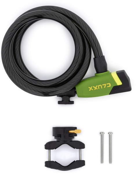 Велозамок тросовый с ключом Cluxx Gardia 1250K, 12 мм. х 1500 мм. - 3