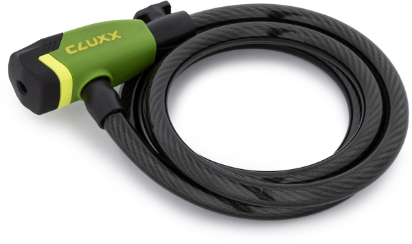 Велозамок тросовый с ключом Cluxx Gardia 1250K, 12 мм. х 1500 мм. - 4