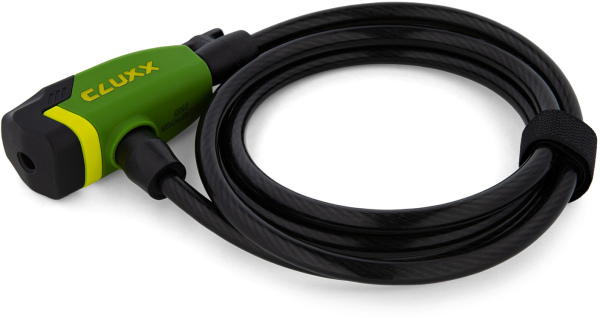 Велозамок тросовый с ключом Cluxx Gardia 850K, 8 мм. х 1500 мм. - 5