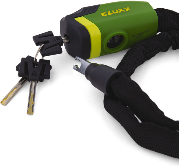 Велозамок цепной с ключом Cluxx Keeper 85K, 5 мм. х 85 см. - 3
