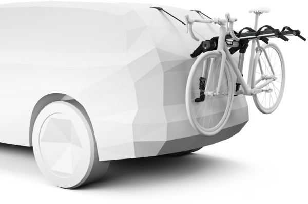 Велобагажник на заднюю дверь Thule OutWay 3B 995001, для 3-х велосипедов - 2