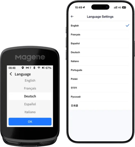 Велокомпьютер Magene C606 Pro GPS - 4