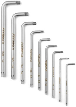 Набор ключей Feedback Torx Wrench Set T10-T50 - 2