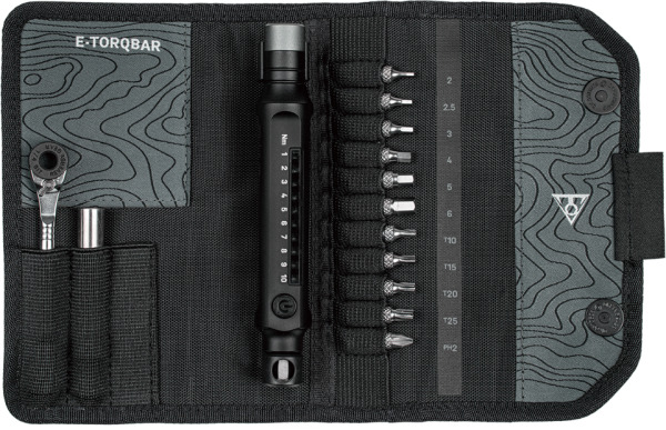 Набор инструментов Topeak E-Torqbar 1-10 Nm - 2