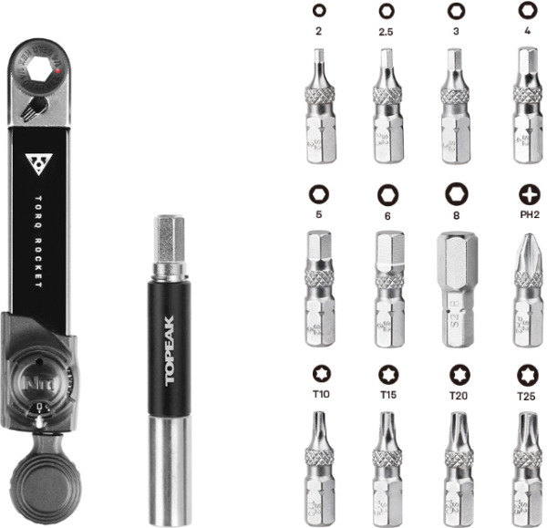 Набор инструментов Topeak Torq Rocket Mini EX - 3