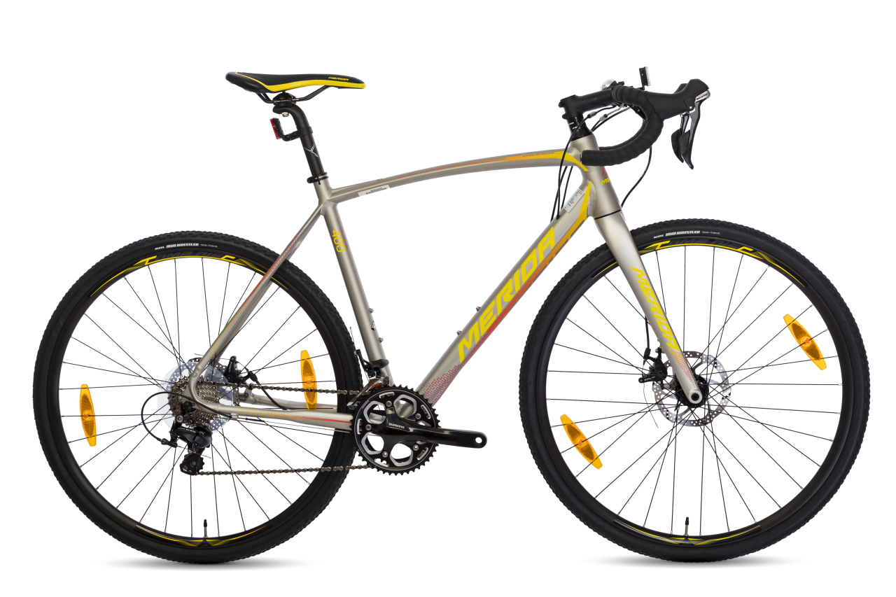 Шоссейный велосипед Merida Cyclo Cross 400 (2018) купить в Москве