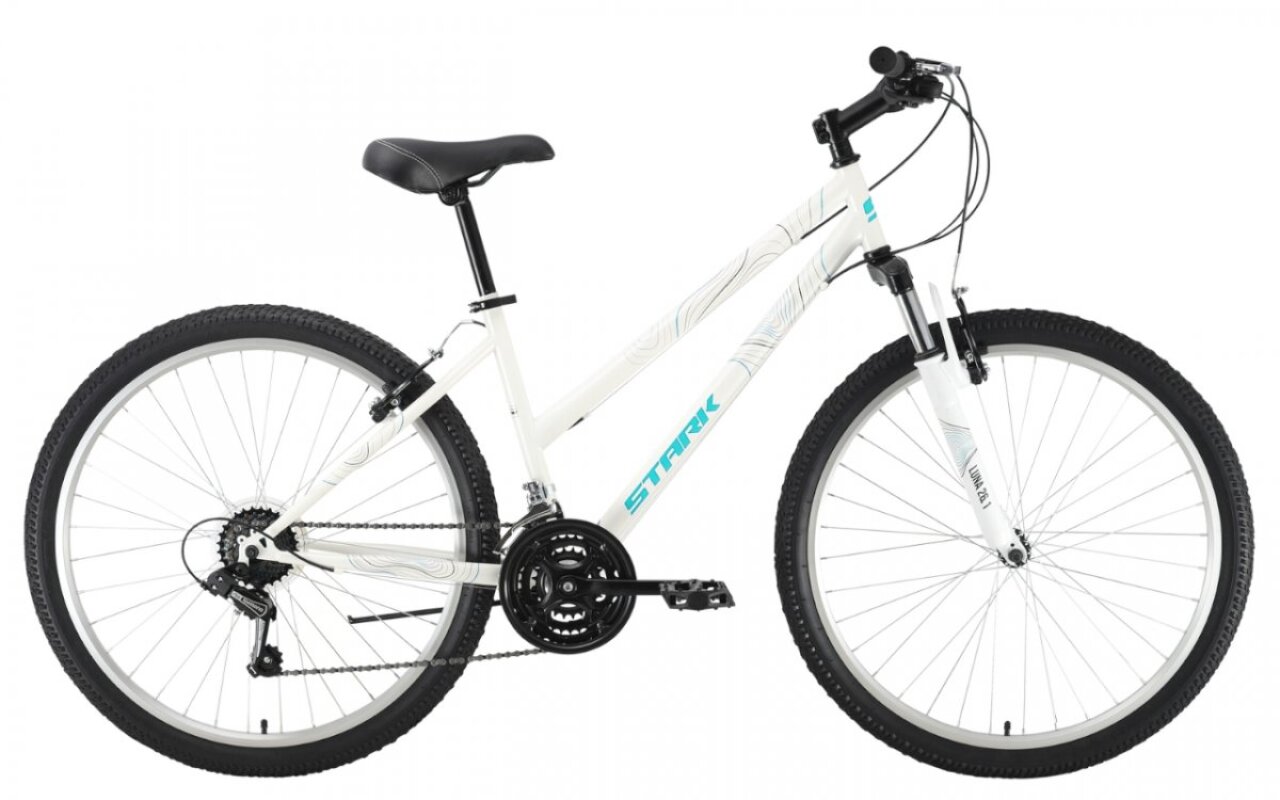 Женский велосипед Stark Luna 26.1 V Steel (2022) купить в Москве, цена, фото в интернет-магазине ВелоСтрана.ру
