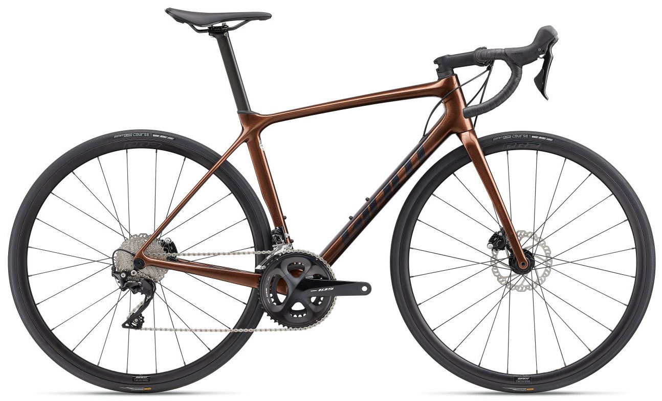 Шоссейный велосипед Giant TCR Advanced Disc 2 KOM (2022) купить в