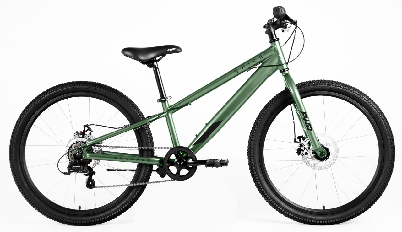 Подростковый велосипед Forward Spike 24 D (2023) купить в Москве, цена, фото в интернет-магазине ВелоСтрана.ру