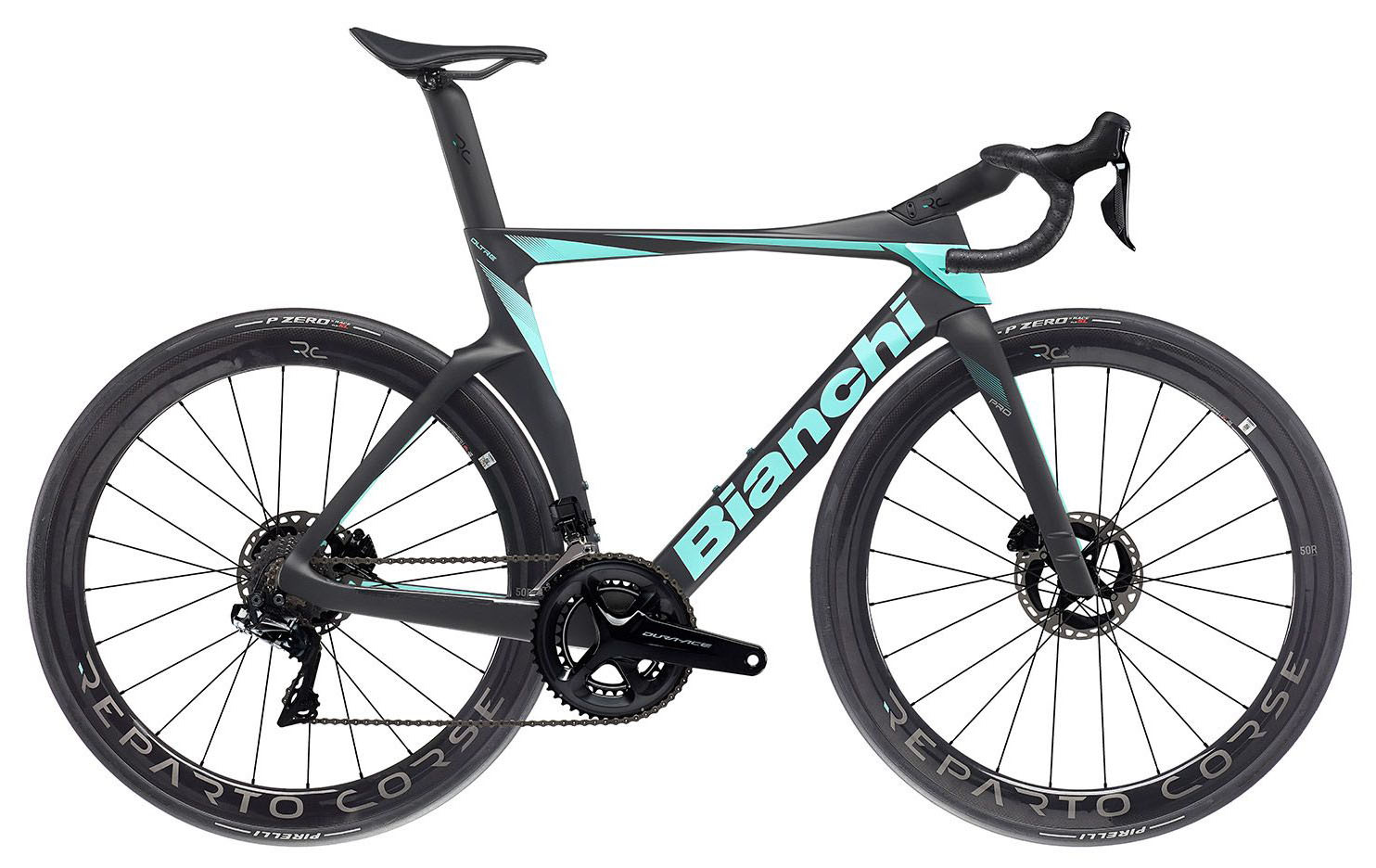 Шоссейный велосипед Bianchi Oltre RC Dura Ace Di2 12S (2024