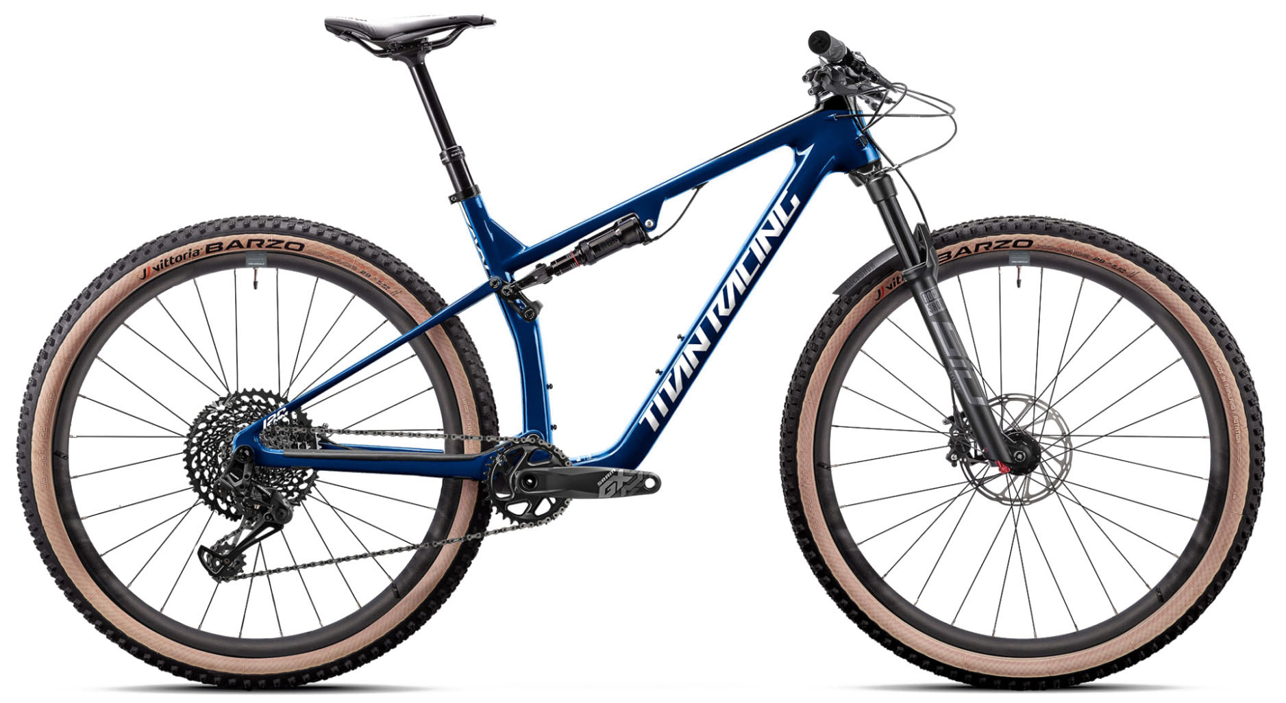Двухподвесный велосипед Titan Racing Cypher DC Carbon Comp (2025