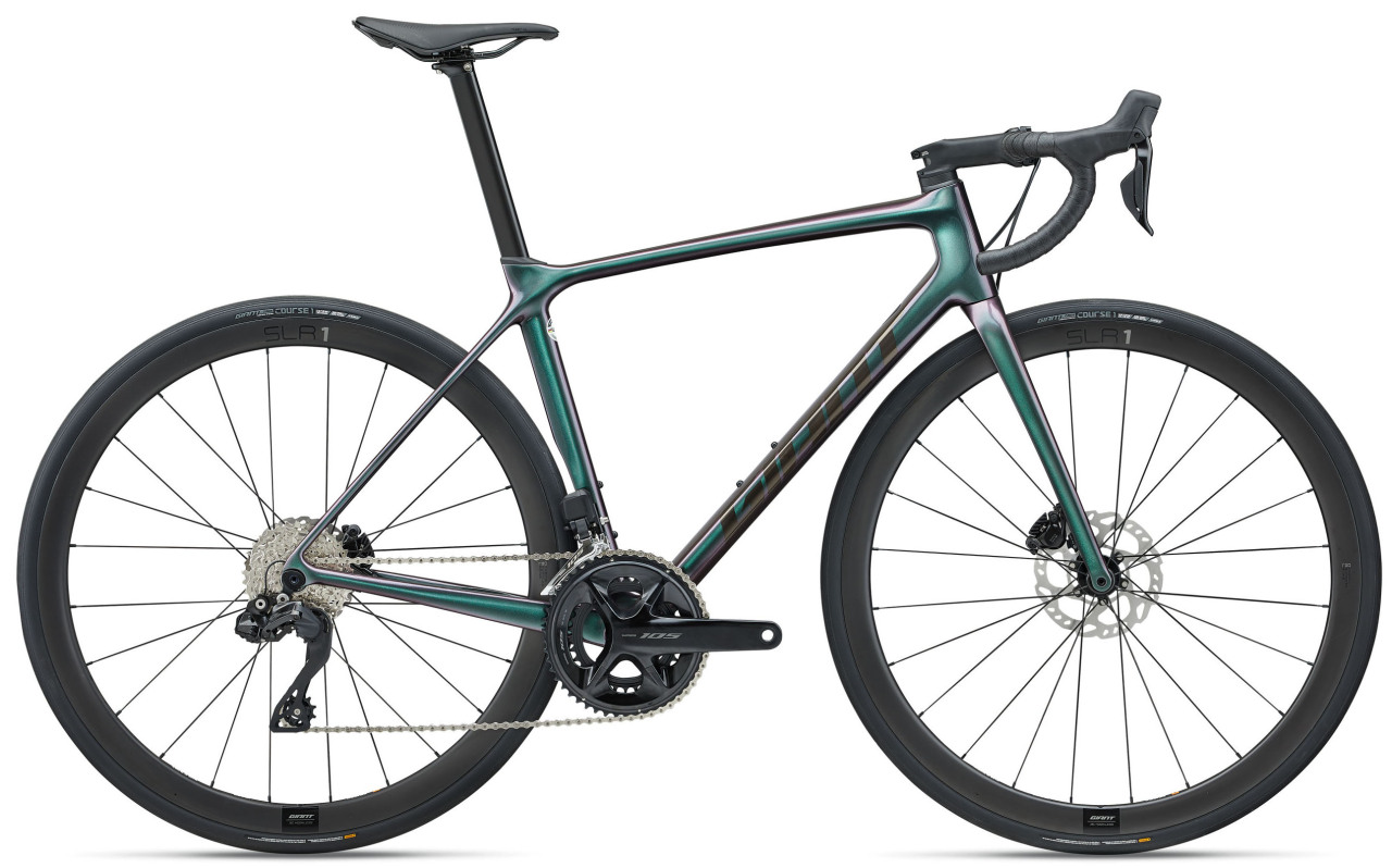 Шоссейный велосипед Giant TCR Advanced Pro 1 Disc Di2 (2024
