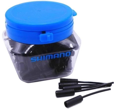 Концевик оплетки. Shimano, пластик, диам. 4мм внутр/6мм внешн. с язычком - 2