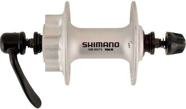 Втулка передн. Shimano M475 36 отв, 6-болт, QR - 2