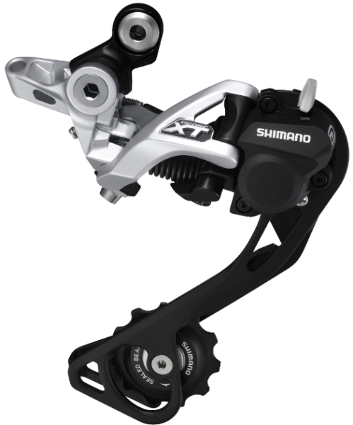 Переключатель задний Shimano XT, M786, SGS, 10 скоростей, RD+ - 2