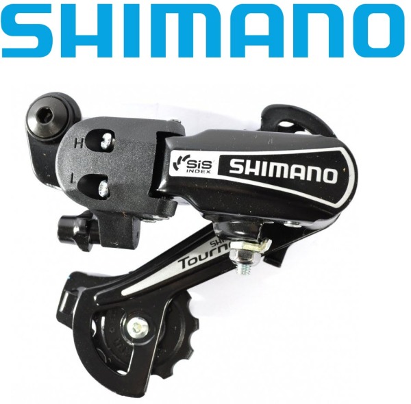 Переключатель задний Shimano Tourney, TY21-B, GS, 6 скоростей, крепление на болт, без упаковки - 2