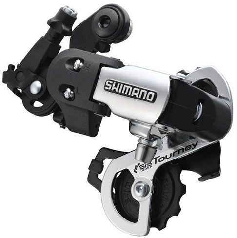 Переключатель задний Shimano Tourney FT35, суперкороткая лапка, 6/7 скоростей, крепление на ось - 2