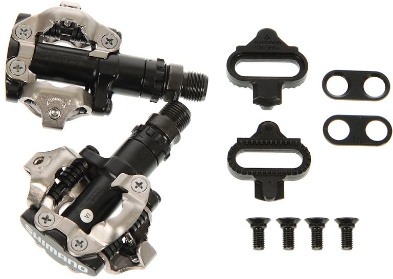 Педали контактные Shimano M520, с шипами - 4