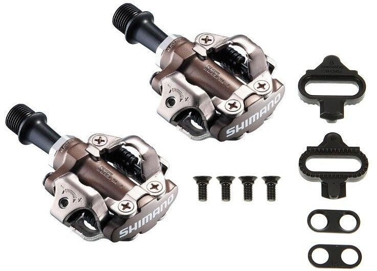 Педали контактные Shimano M540, с шипами - 3