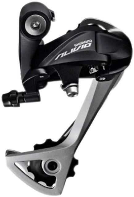 Переключатель задний Shimano Alivio, T4000, SGS, 9 скоростей - 2