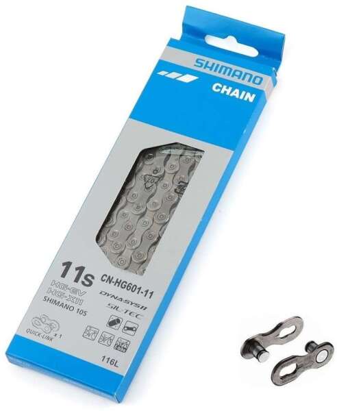 Цепь Shimano, HG601, 11 скоростей, 116 звеньев, замок цепи sm-cn