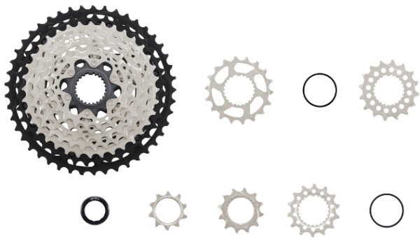 Кассета Shimano XT M8100, 12 скоростей, 10-45T - 3