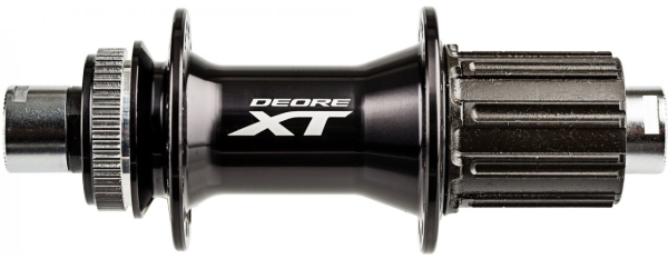 Втулка задняя Shimano XT M8010, 32 отв, 8/9/10/11 скоростей, Center Lock, под ось 12 мм,, 142 мм. - 2