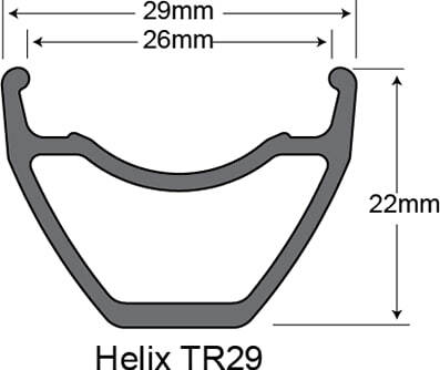 Обод Sun Ringle Helix TR29, 29
