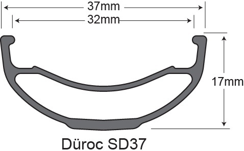 Обод Sun Ringle Duroc SD37 Sleeved, 29