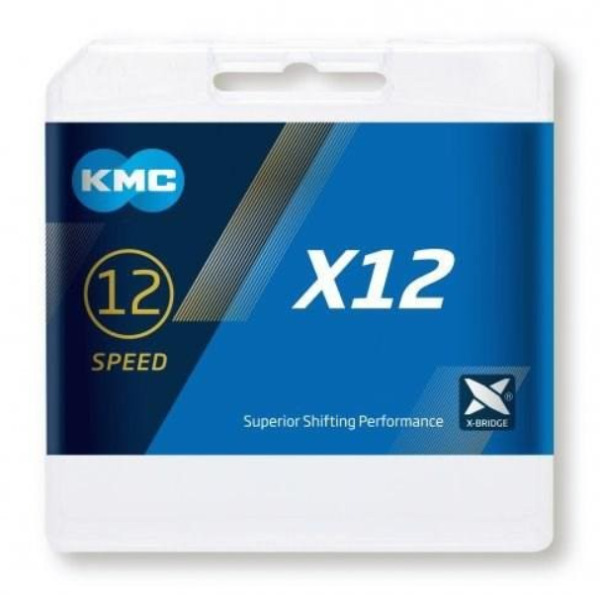 Цепь KMC X12 Ti-N, 12 скоростей, 126 звеньев - 2