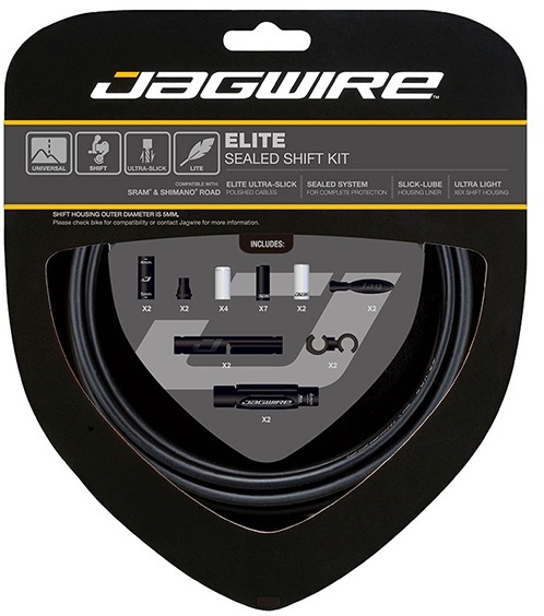 Набор рубашек и тросиков переключения Jagwire Elite Sealed, 2 шт. - 2