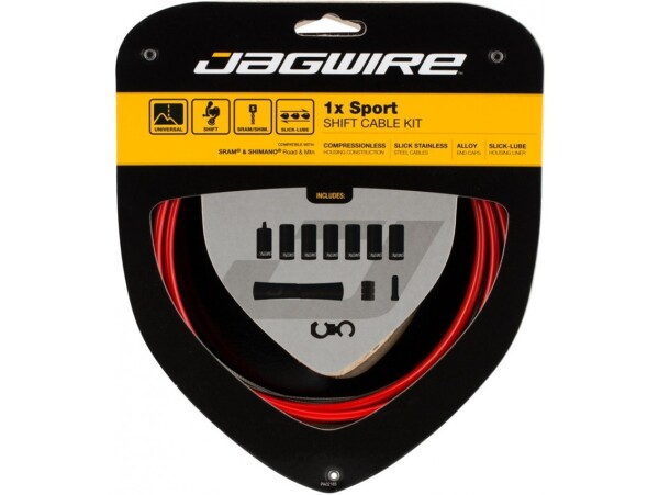 Набор рубашек и тросиков переключения Jagwire Sport, 1 шт. - 3